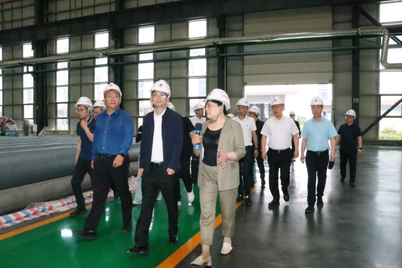 贵阳市政协副主席、清镇市委书记付涛一行到明泰铝业考察